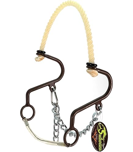 Amazon.com : Classic Equine Bozo Sidepull Hackamore 7 1/2In