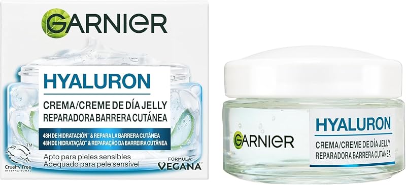 Garnier skinactive creme de dia com ácido hialurônico e aloe vera, 50ml