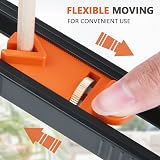 flintronic Scribing Ruler Contour Gauge Lock Irregular Shapes Woodworking view 5