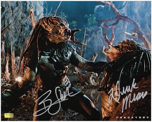 Derek Mears and Brian Steele Autographed 8x10 Predators Battle Photo