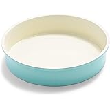 GreenLife Healthy Ceramic Nonstick Turquoise Round Cake Pan, 9"