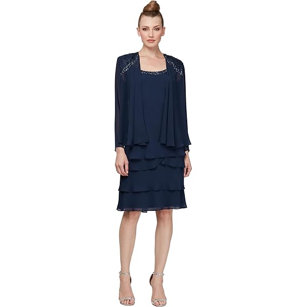 R&M Richards Women's Formal -2-Piece Sheath Dress & Jacket Set W/Beaded Neckline & Sheer Panels | Cocktail & Evening Wear at Amazon Women's Clothing store R&M Richards Women's Formal -2-Piece Sheath Dress & Jacket Set W/Beaded Neckline & Sheer Panels | Cocktail & Evening Wear at Amazon Women's Clothing store