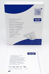 MediSale Non-Adherent Impregnated Wound Contact Layer Dressings 7.5x10cm Pack