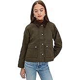 Madewell Women's Waxed Zip-Front Barn Jacket