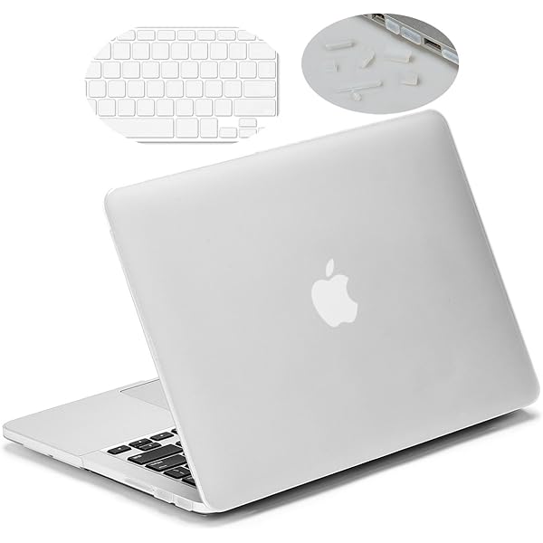 Lention Hard Case With Keyboard Cover And Port Plugs Compatible For Macbook Pro Retina 13 Inch