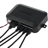 AUTOUTLET Parking Sensors 4 Kit Buzzer Alarm LED Display 12V Car Rear Reversing view 4