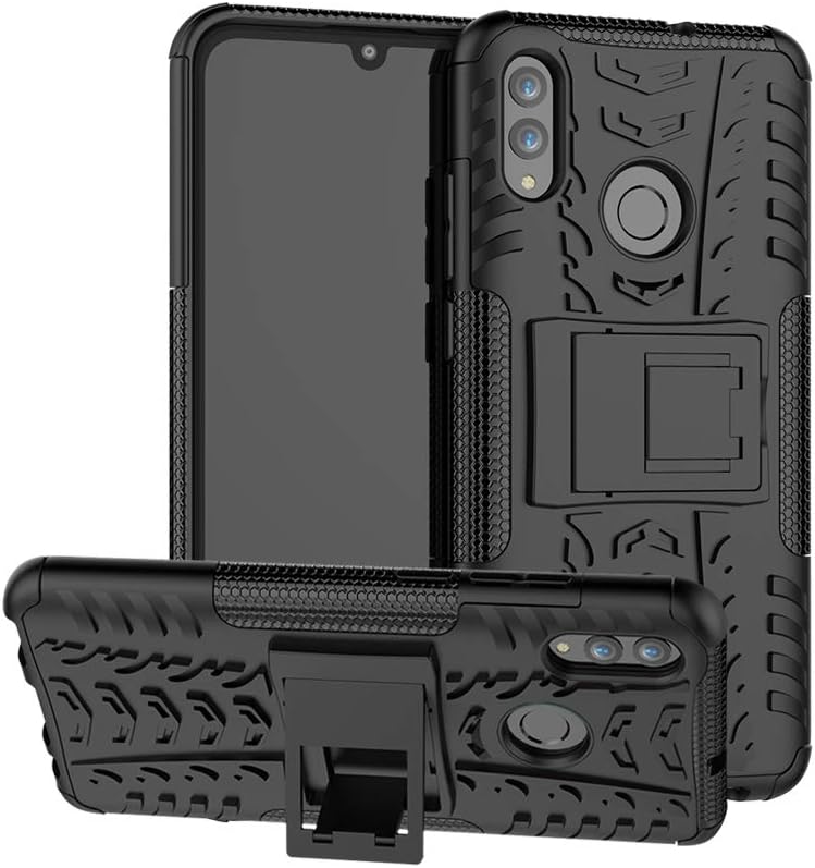 IRONB for Xiaomi Mi Note 10 Case,Ultra Slim PC Shell+PU Leather Back Case,Flip Mirror Phone Stand,Full Body Protection Case for Xiaomi Mi Note 10