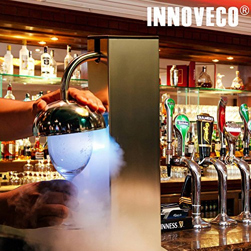 Innoveco Glass Chiller CO2 Dry Ice Glass Froster for Wine Cocktail Beer