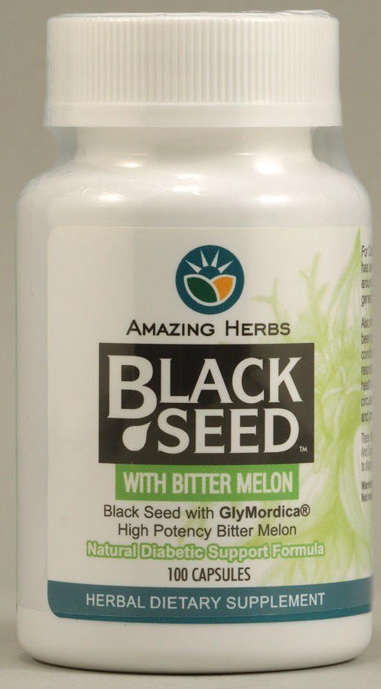 BLACK SEED BLACK SEED W/GLYMORDICA, 100 CAP