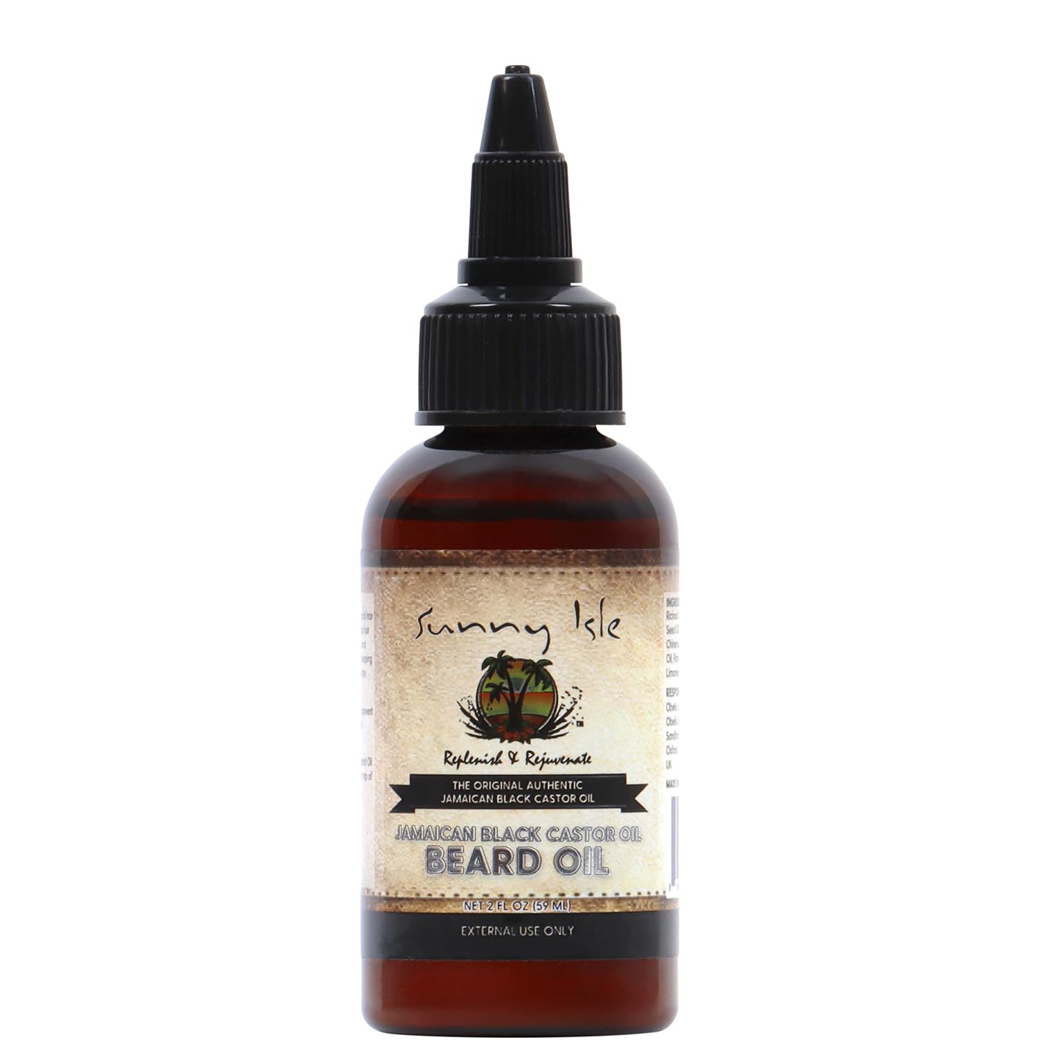 Sunny Isle Jamaican Black Castor Oil Beard Oil 60ml