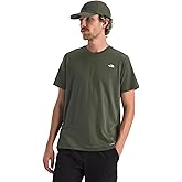 THE NORTH FACE Men's Adventure Tee | Lightweight & Stretchy Shirt With Set-in Sleeves & Heat Transfer Logo