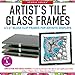 Studio Series Artist's Tile Glass Frames (Set of 4 Clip Frames)