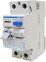 Hager CDA263U 63A RCD 2 Pole 30mA view 2