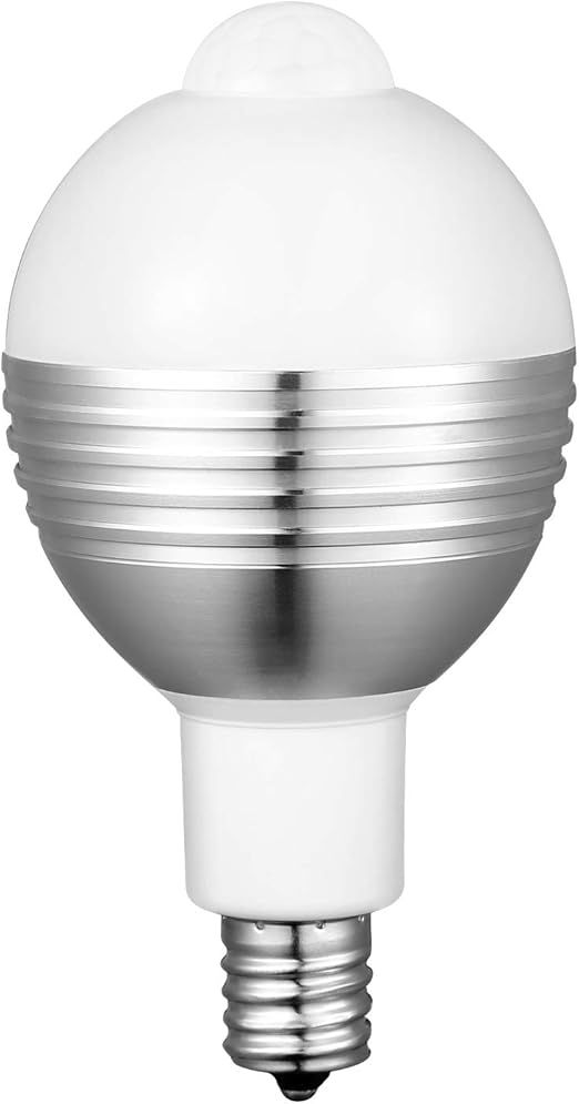 Amazon Led電球 E17 人感センサー センサー電球 高輝度 自動点灯 自動消灯 7w 50形相当 口金 センサーライト 消し忘れ防止 玄関 階段 廊下 洗面所 室内 昼白色 Merisny Merisny ホーム キッチン 通販