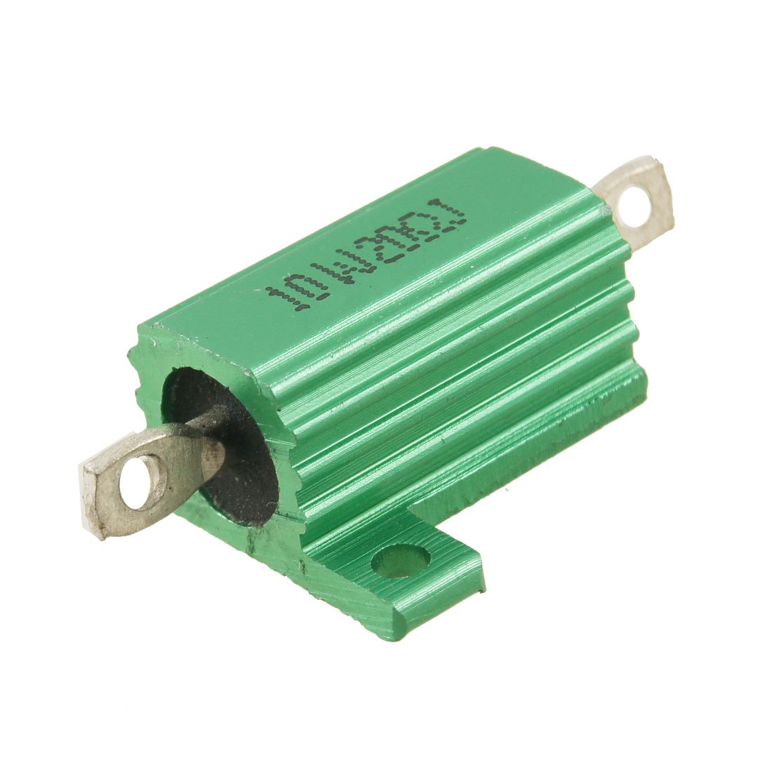 uxcell Green 10 Watt 20 Ohm 5 Aluminum Shell Wire Wound Resistor