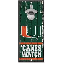 Florida State Seminoles 5"x11" Bottle Opener Wood Sign [NEW] Wall