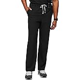 FIGS Pisco Basic Scrub Pants for Men — Structured Fit, Straight Leg, 4 Pockets, Anti-Wrinkle