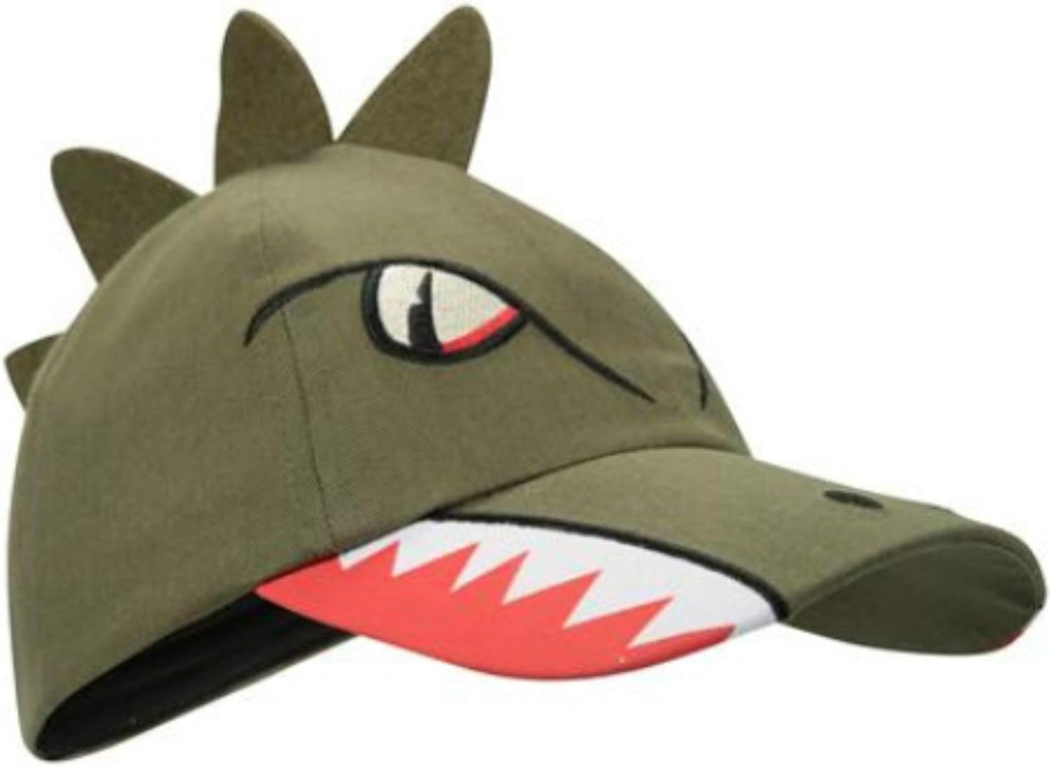 Dinosaur Dino Baseball Cap Hat Kids TRex with 3D Spikes Bony Plates Stegosaurus