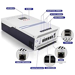 100 Amp MPPT Charge Controller MPPT 12V 24V 36V 48V