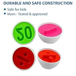 Dimple 26 Match and Play Numbers and Math Egg