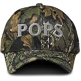 Custom Camo Baseball Cap Pops Father Daddy Papa Pa Dad Hunting Dad Hats for Men & Women Cotton