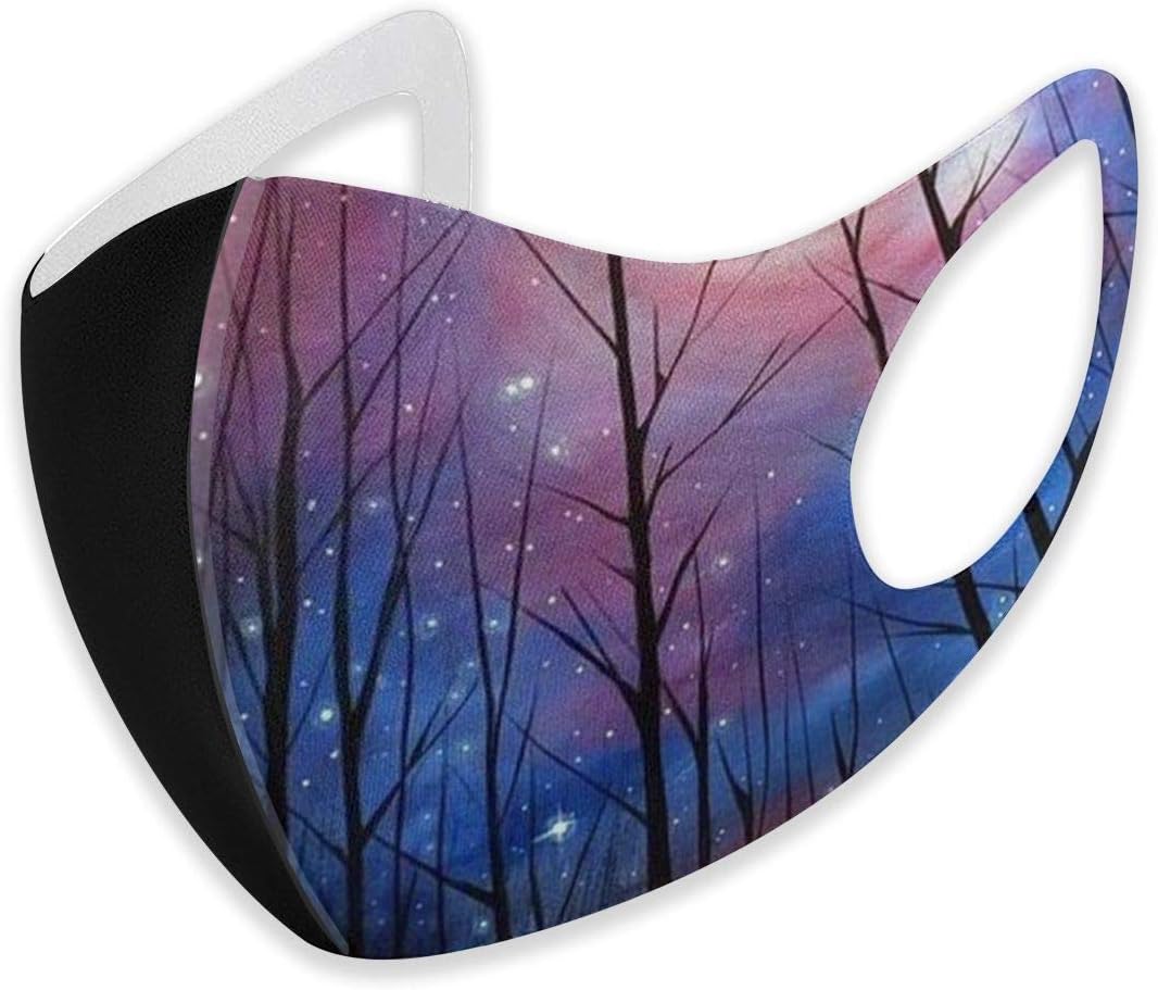 YOFFYO Boys Girls Adults Fashion Mouth Cover with Adjustable Elastic Strap