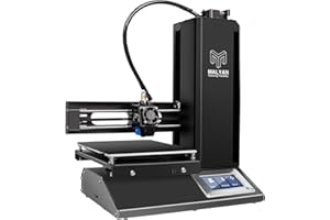 MALYAN M320 3D Printer Black, Mini Office 3D Printers, Flexible Magnetic Print Sheet and Micro SD Card Preloaded Sample PLA F