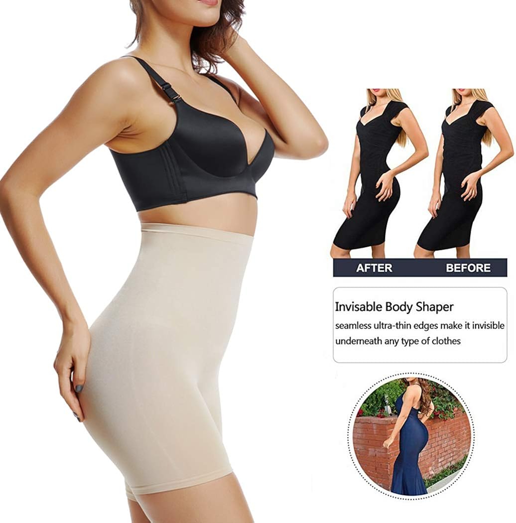 Joyshaper Womens Slip Short Panty High Waist Thigh Slimmer Shapewear Tummy Control Shorts for Underwear at  Women’s Clothing store