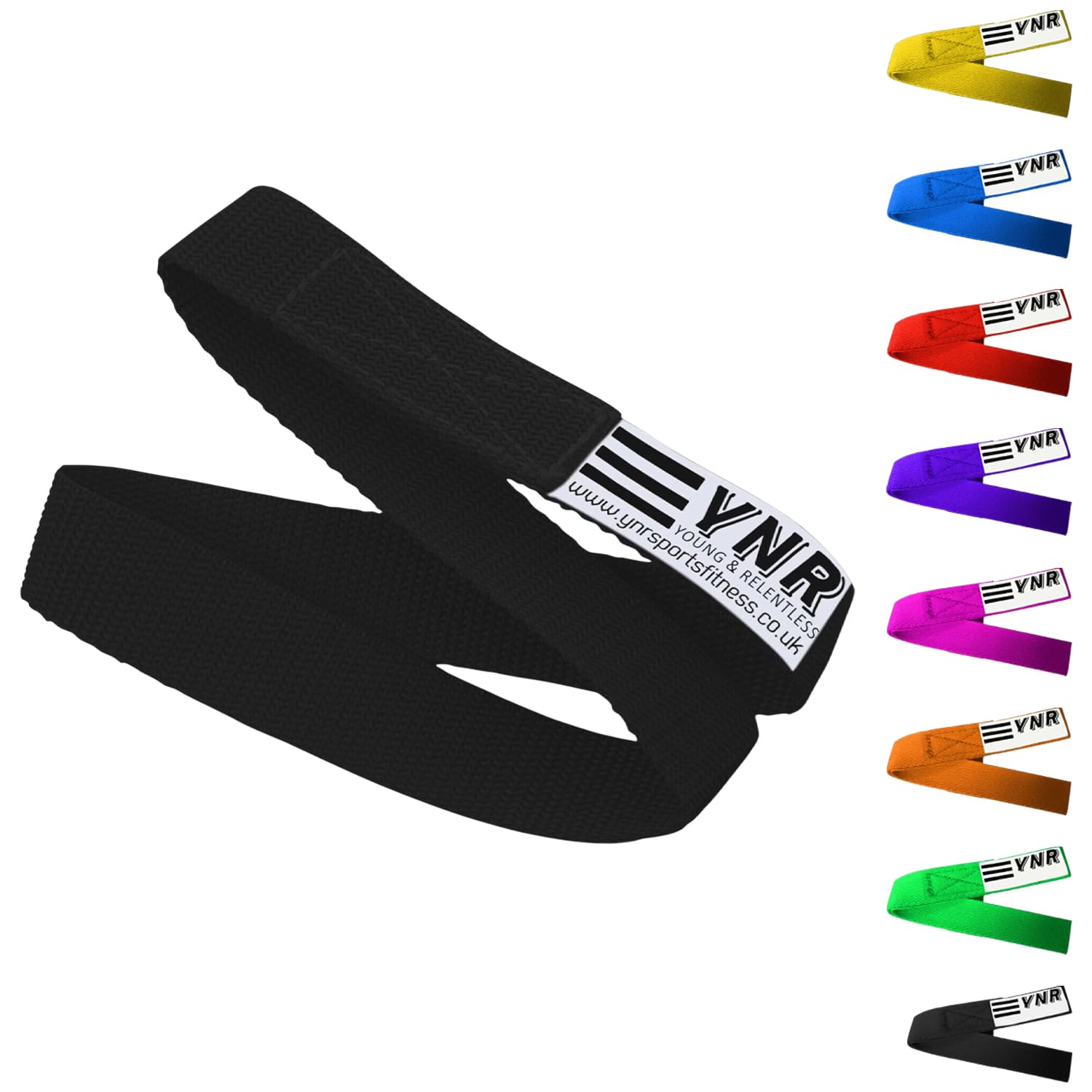 YNR Figure 8 Lifting Straps - Gymnastic Bar Loops, Palm Protection Guards, Deadlift & Weight Lifting Straps, Hand Wrist Strap for Weight Lift