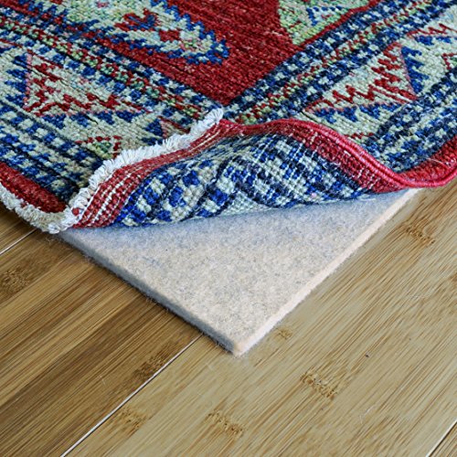 Rug Pad USA, 1/4" Thickness, 3'x5', Eco Plush Felt Rug Pads Preserve