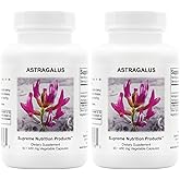 Supreme Nutrition Astragalus Supreme, 90 Pure Huang Qi Vegetarian Capsules (Pack of 2)
