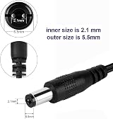 BeamsWork 12V 2A 24W DC Power Adapter Supply Converter for CCTV Camera LED view 2