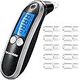 Ketone Breath Meter Portable Ketosis Meter Professional Digital Ketone Breath Analyzer Tracing Ketosis Status with 10 Mouthpieces for Personal Use