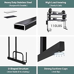 MAJALiS 3 Tier Extra Large Stainless Steel