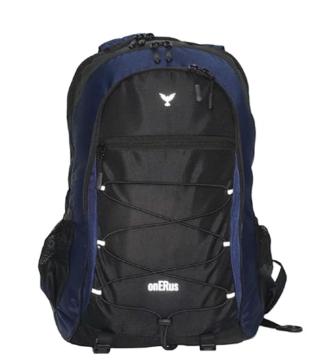 hiking backpack with sleeping bag holder