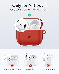 ESR for AirPods 4 Case, Compatible with Apple