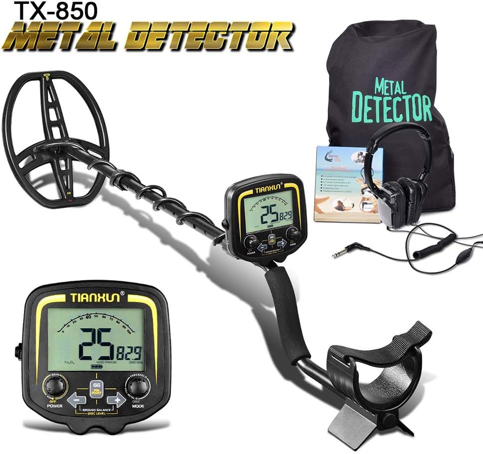 HUKOER TX-850 Detector de Metales subterráneo Profesional Alta ...