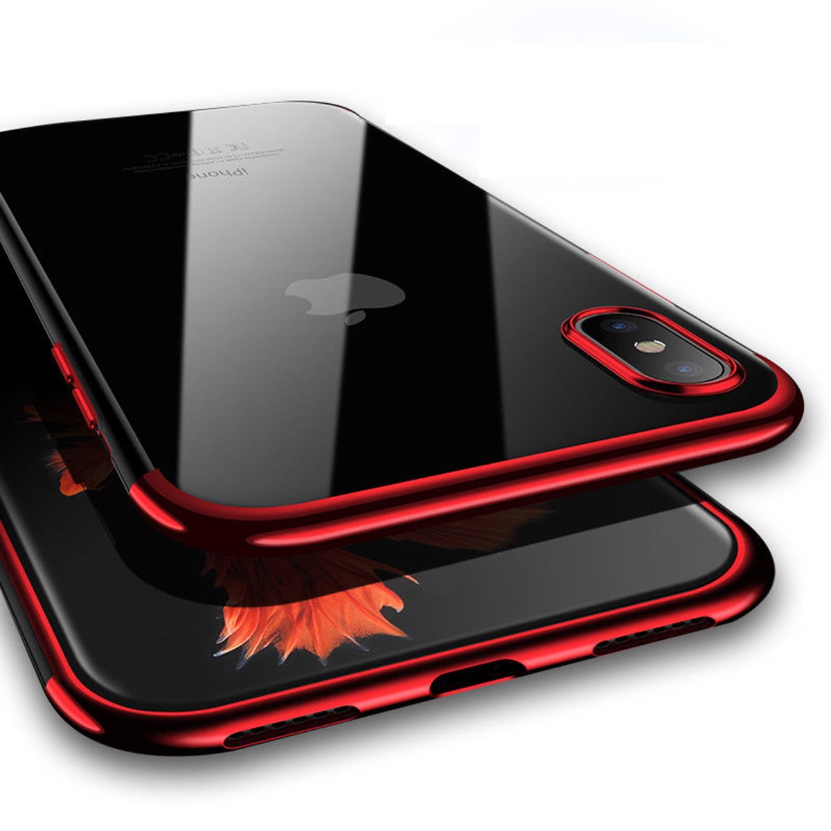 iPhone 8 Case, iPhone 7 Case B4Uebuy Soft Plating TPU