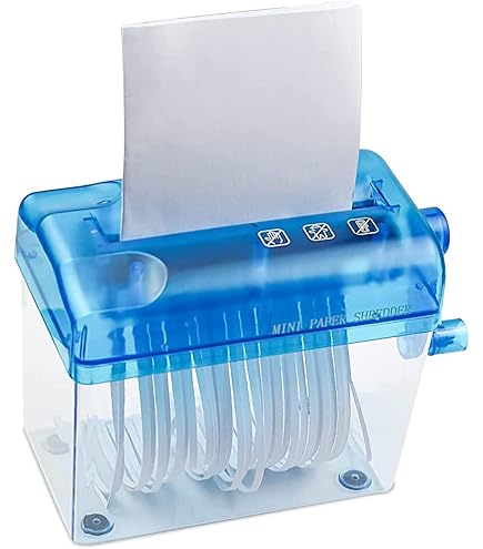 Fdit Broyeur de papier électrique Déchiqueteuse de papier efficace et