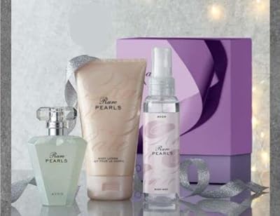 Avon Rare Pearls Gift Set Travel Size Fragrance Perfume Women