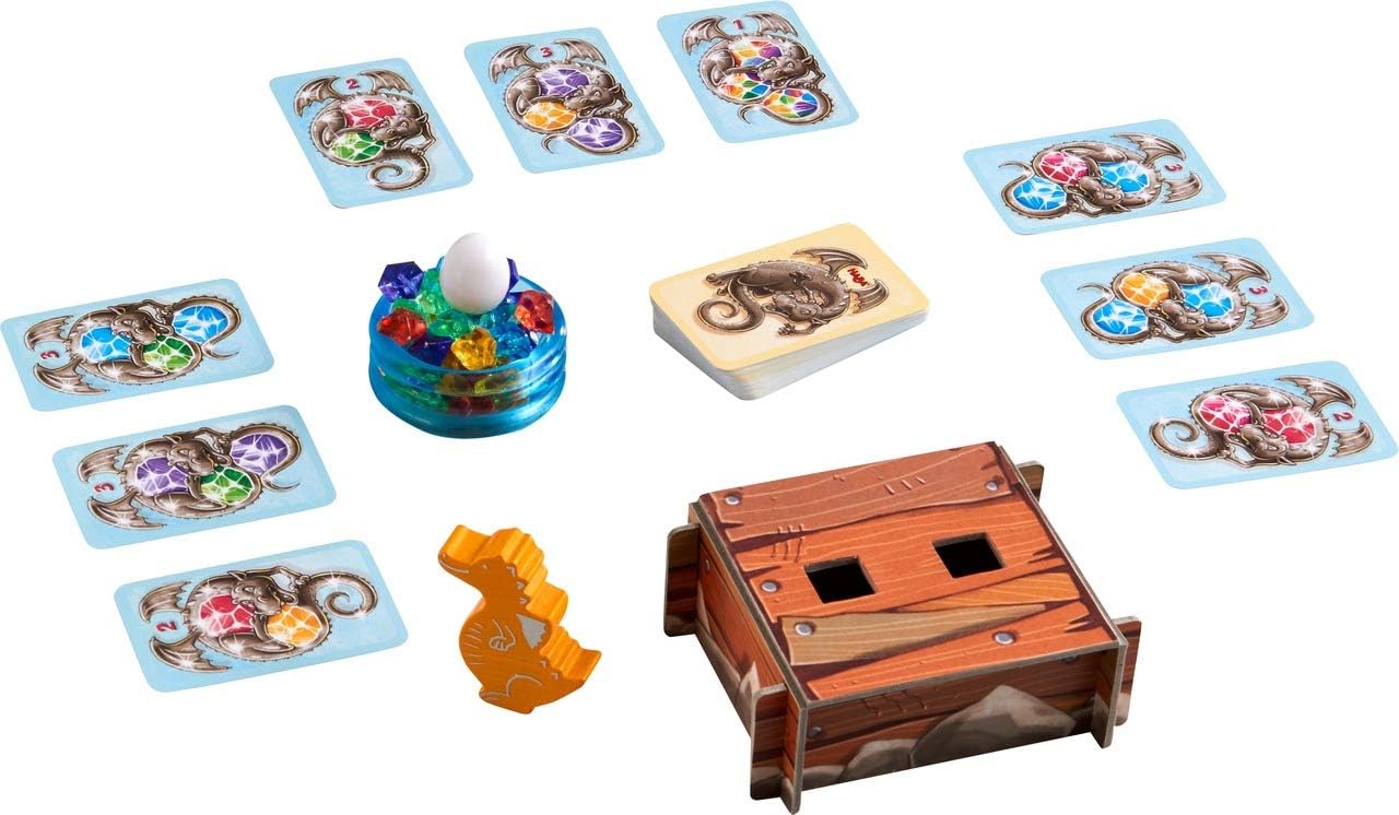 HABA 305300 Dragon's Breath The Hatching - A Sparkling Stone Collection Game for Ages 6+ English Version (Made in Germany) - Image 4