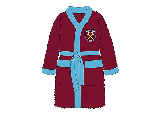 west ham dressing gown mens