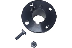 CMFG STB Split Taper Bushings H-1,1 inch Bore Carbon Steel Material, H Type Split Lock Bushings for Pulleys/Sheave