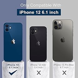 DEENAKIN Compatible with iPhone 12 Case with Screen