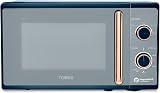 Tower Cavaletto Manual Microwave 800W 20L Midnight Blue Rose Gold T24038MNB