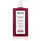 Q+A Hyaluronic Acid Post Shower Moisturizer (250ml), Wet-Skin Body Lotion with Avocado & Hazelnut Oils, Prebiotic Hydration, Locks In Moisture Quickly, Non-Greasy, Dry Skin Moisturizer