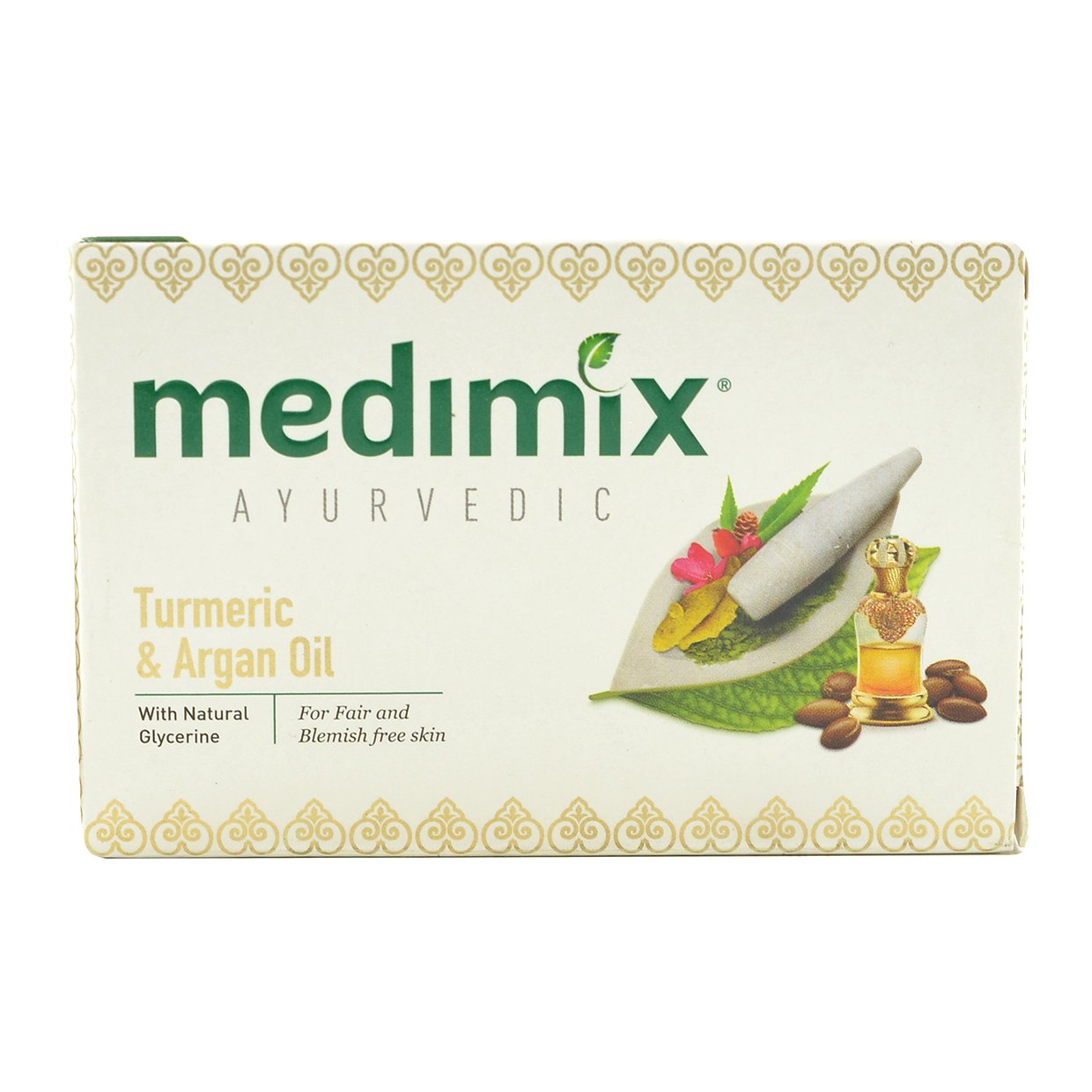 Buy Medimix Ayurvedic Turmeric And Argan Oil Soap 125g Online At Low Prices In India Amazon In
