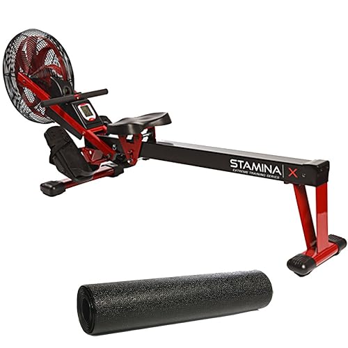 Stamina Fold-to-Fit Folding Equipment Mat, 84x36 Inches, Black - Floor Protection For Exercise Machines