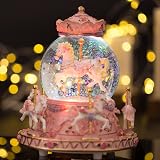 LOVE FOR YOU Color Lights Unicorn Music Box Carousal Ballet Horse Gift view 2