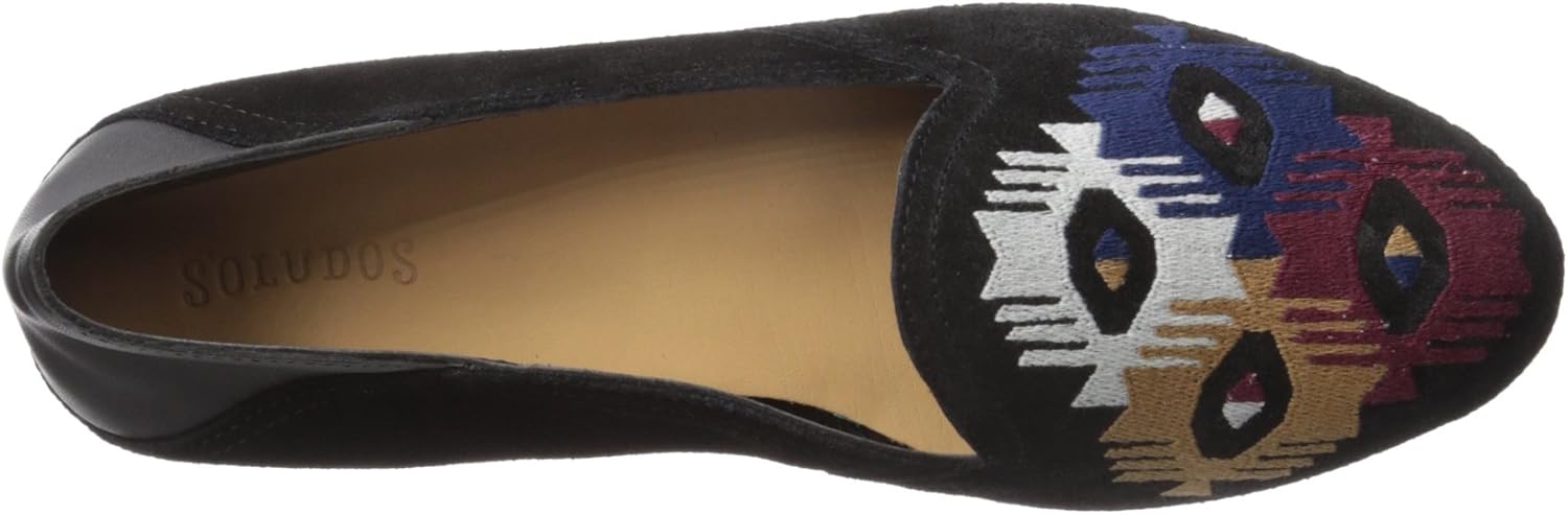 soludos embroidered venetian loafer